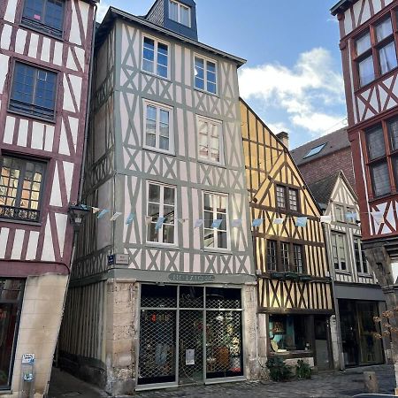 Le 1731, Rouen Coeur D'Histoire, Superbe Duplex Apartment Luaran gambar