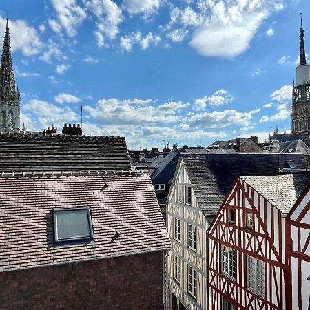 Le 1731, Rouen Coeur D'Histoire, Superbe Duplex Apartment Luaran gambar