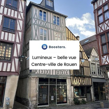Le 1731, Rouen Coeur D'Histoire, Superbe Duplex Apartment Luaran gambar