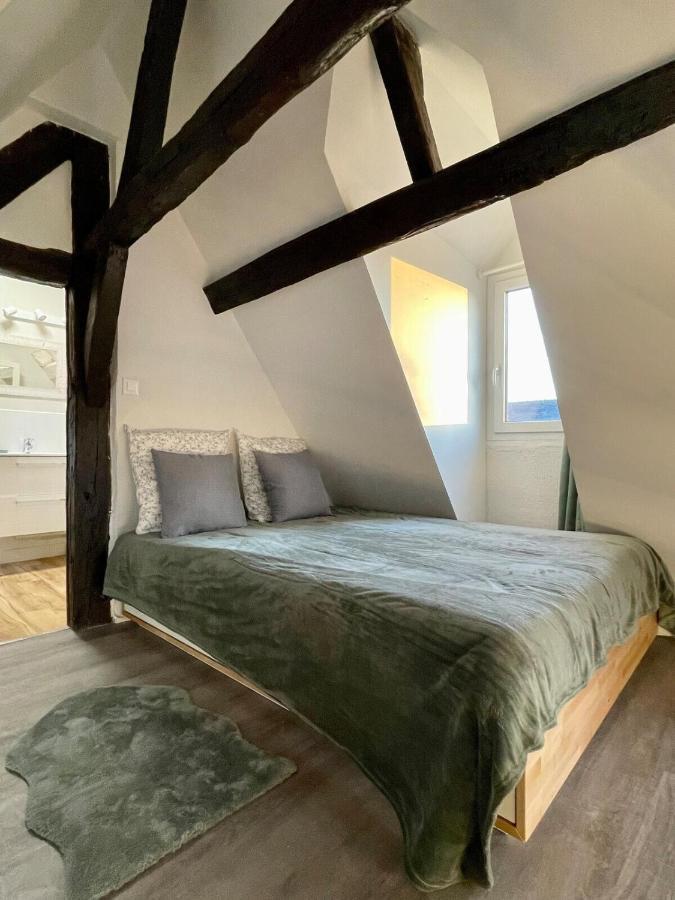 Le 1731, Rouen Coeur D'Histoire, Superbe Duplex Apartment Luaran gambar