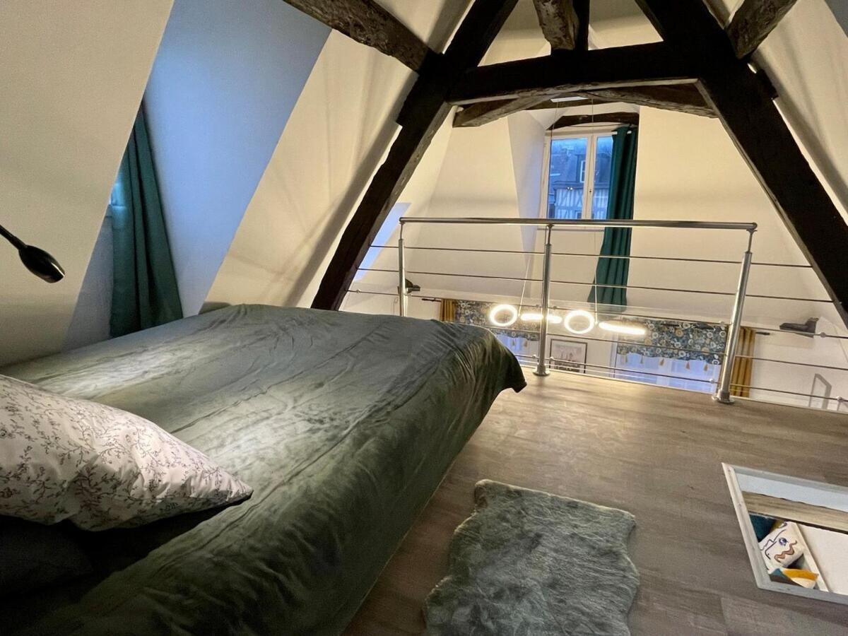 Le 1731, Rouen Coeur D'Histoire, Superbe Duplex Apartment Luaran gambar